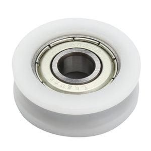 30x8mm,Bearing,Guide,Pulley,Embedded,Groove