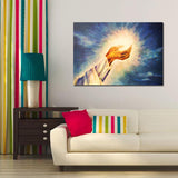 Miico,Painted,Paintings,Light,Christ,Decoration,Paintings