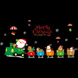 Miico,SK6037,Christmas,Decoration,Cartoon,Sticker,Removable,Christmas,Party