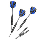 Professional,Aluminum,Black,Steel,Darts,Flights