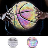 Luminous,Basketball,Reflective,Basketball,Glowing,Luminous,Street,Basketball