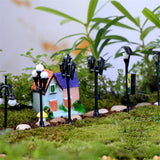 Scale,Street,Light,Resin,Craft,Antique,Imitation,Fairy,Garden,Miniature,Micro,Landscape