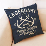 Concise,Style,Printed,Cotton,Pillow,Square,Decoration,Cushion,Cover