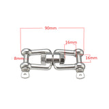 Swivel,Connector,Shackle,Stainless,Steel,Anchor,Chain