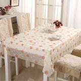 Tasteless,Waterproof,Tablecloth,Transparent,Glass,Table,Stripe,Printing