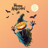 Miico,XL626,Cartoon,Sticker,Halloween,Sticker,Pumpkin,Sticker,Decoration