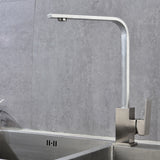 Stainless,Steel,Degree,Rotate,Faucet,Water,Kitchen,Bathroom