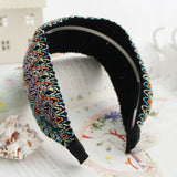 Bohemian,Style,Headband,Ethnic,Style,Colorful,Striped,Fabric,Travel,Leisure