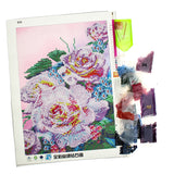 Diamond,Painting,Flower,Embroidery,Cross,Crafts,Stitch,Decorations