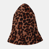 Women's,Men's,Leopard,Fisherman,Suede,Print,Bucket