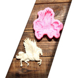 Silicone,Pegasus,Horse,Fondant,Mould,Chocolate,Sugarcraft