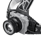 BIKIGHT,650LM,Sensor,Headlamp,Headlight,Zoomable,Rechargeable,Torch,18650