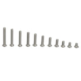 Suleve,M3SS4,100Pcs,Metric,Stainless,Steel,Button,Socket,Screw