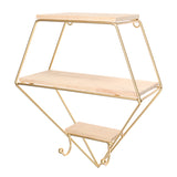 Metal,Shelf,Mounted,Storage,Hanging,basket,Shelf,Bedroom,Decoration