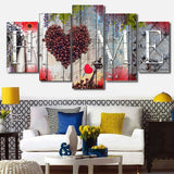 Loskii,Spray,Paintings,Canvas,Combination,Decorative,Paintings,Decoration