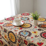 flower,Cotton,Linen,Tableware,Table,Runner,Tablecloth,Cover,Insulation