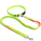 Leash,Traction,Running,Reflective,Elastic,Hands,Solid,Adjust,Collars,Outdoor,Supplies