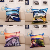 Landscape,Painting,Throw,Pillow,Office,Cushion,Cover