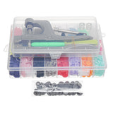 Poppers,Fasteners,Plastic,Buttons,colors,Pliers,Punching