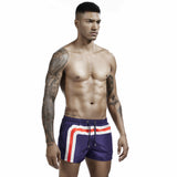 SEOBEAN,Men's,Hiking,Shorts,Breathable,Quick,Beach,Stripes,Leisrue,Briefs,Fitness,Running,Shorts,Sportswear