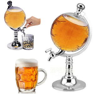 1000cc,Globe,Shaped,Liquor,Drink,Draft,Dispenser,Beverage,Decanter