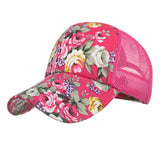 Women,Summer,Outdoor,Print,Breathable,Baseball,Casual,Adjustable,Visor