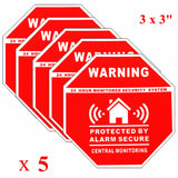 Alarm,Security,Stickers,Decals,Signs,Window,Doors