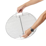 45.5cm,Round,Grill,Stainless,Steel,Charcoal,Cooking,Frame,Barbecue,Replacement