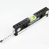 Loskii,Multipurpose,Laser,Level,Horizontal,Vertical,Measure,Aligner,Ruler,Bubbles