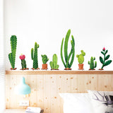 Miico,Creative,Cartoon,Cactus,Removable,Decorative,Decor,Sticker