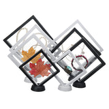 Suspended,Floating,Display,Stand,Jewelry,Frame,Holder,Storage