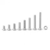 Suleve,MXSH10,520Pcs,Stainless,Steel,Socket,Round,Screws,Assortment