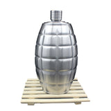 KCASA,Landmine,Stainless,Steel,Flask,Metal,Alcohol,Bottles,Leather,Holsters,Flask