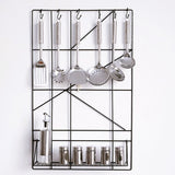 Wrought,Kitchen,Shelf,Kitchen,Supplies,Seasoning,Storage