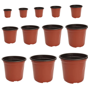 100Pcs,Plastic,Garden,Nursery,Flower,Terracotta,Seedlings,Planter,Containers