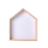 Wooden,House,Shape,Hanging,Shelf,Storage,Decorations