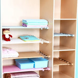 Adjustable,Closet,Organizer,Storage,Shelf,Mounted,Kitchen,Space,Saving,Wardrobe,Decorative,Shelves,Cabinet,Holders
