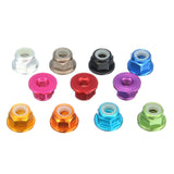 Suleve,M3AN7,10Pcs,Flange,Nylon,Aluminum,Alloy