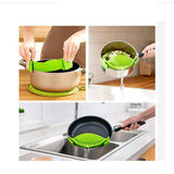 IPRee,Durable,Silicone,Strainer,Colanders,Fruit,Vegetables,Pasta,Kitchen,Tools,Gadgets