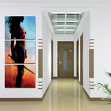 Miico,Painted,Three,Combination,Decorative,Paintings,Wonder,Woman,Decoration