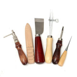 Handle,Leather,Craft,Leather,Sewing,Punch,Cutter