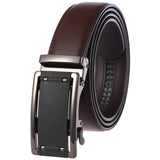 Men's,Leather,Business,Automatic,Buckle,Explosion,Models