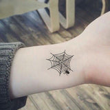 Halloween,Waterproof,Tattoo,Sticker,Black,Spider,Temporary,Tattoo,Flash,Decor,Decoration