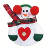 Christmas,Decor,Snowman,Kitchen,Tableware,Holder,Party,Ornament,Kitchen,Table