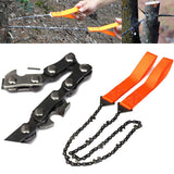 Gardening,Chain,Orange,Handle,Manganese,Steel,Felling,Outdoor,Portable