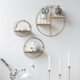 Nordic,Geometric,Shelf,Plant,Display,Storage,Decorations