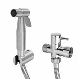 Stainless,Steel,Toilet,Bidet,Faucet,Sprayer,Bathroom,Cleaning