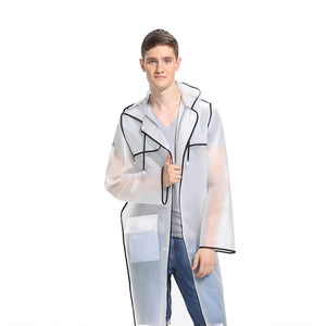 Fashion,Couple,Environmental,Raincoat,Transparent,Outdoor,Travel,Waterproof,Raincoat