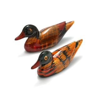 Resin,Mandarin,Ducks,Chopstick,Holder,Office,Display,Decoration