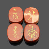 Engraved,Reiki,Symbol,Healing,Energy,Sanskrit,Crystal,Stone,Stone,Decorations